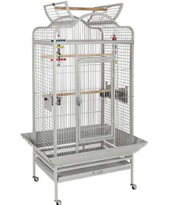 Liberta Voyager Open Top Parrot Cage - Stone